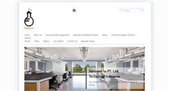 Desktop Screenshot of labtech-indonesia.com